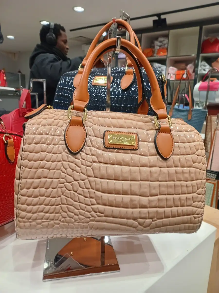 Sac Jacques Estérel Croco Saumon Nouvelle Coupe