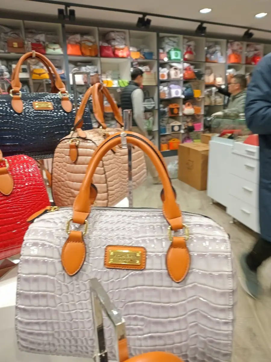 Sac Jacques Estérel Camel Croco